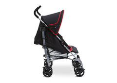 Delta Children Red & Black (609) Ultimate Stroller, Style-1 Full Right Side View a2a