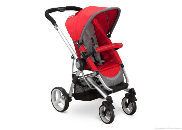 Simmons Kids Red (623) Tour Vantage Stroller, Red Right Side View a1a