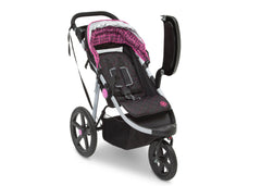 Delta Children Berry Tracks (678) J is for Jeep Brand Adventure All Terrain Jogger Stroller Right Side View b3b