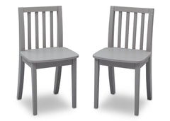 Delta Children Grey (026) Next Steps Table and Chairs, Chair View a3a
