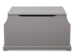Delta Children Classic Grey (028) Next Steps Toy Box, Front View a3a
