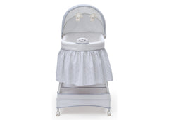 Delta Children Garden Gate (082) Gliding Bassinet Front View b2b