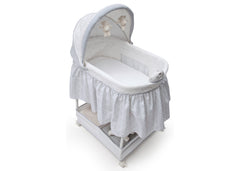 Delta Children Garden Gate (082) Gliding Bassinet Glory View b4b