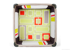 Simmons Kids (Charcoal (029) Elite Comfort 36 by 36 inch Playard, Bird's Eye View a2a