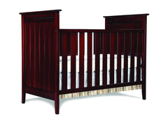 Simmons Kids Black Cherry Espresso (607) Melody 3-in-1 Crib, Crib Conversion d1d