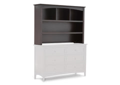 Simmons KidsCaffe (247) Adele Hutch (302200) Side View atop Adele Double Dresser a3a