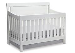 Simmons Kids White Ambiance (108) Madisson Crib 'N' More, Crib Conversion a2a