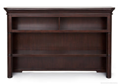 Simmons Kids Molasses (226) Highpoint Bookcase & Hutch, Front View a1a