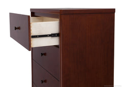 Simmons Kids Espresso Truffle (208) Bellante Chest (319040) Side View, Drawer Detail b3b