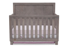 Simmons Kids Stained Grey (054) Bellante 4-in-1 Crib, Crib Conversion b1b