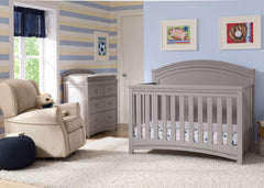 Simmons Kids Grey (026) Emma Crib 'N' More Room View a1a
