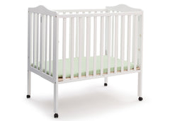 Delta Children White (100) Portable Crib, Option 1 a2a