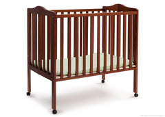 Delta Children Dark Cherry (604) Portable Crib, Option 1c2c