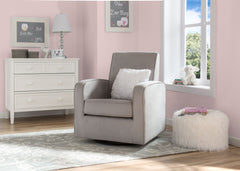 Delta Children Dove Grey (034) Chloe Glider Room View a1a