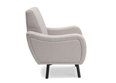 Delta Children Cool Grey (063) Lux Swivel Chair (51210) Full Side View a3a