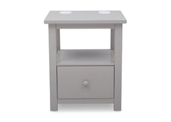 Delta Children Grey (026) Delta Nightstand Front View a1a