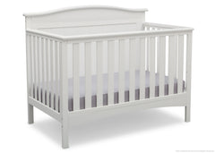 Delta Children Bianca (130) Bennette 4-in-1 Crib Side View b3b