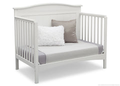 Delta Children Bianca (130) Bennette 4-in-1 Crib Daybed Conversion Side View b5b