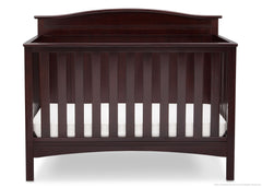 Delta Children Dark Chocolate (207) Bennette 4-in-1 Crib Front View c2c