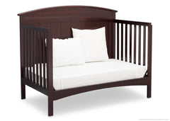 Delta Children Dark Chocolate (207) Archer 4-in-1 Crib Daybed Conversion Side View c6c