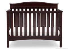 Delta Children Dark Chocolate (207) Baker 4-in-1 Crib Front View c2c