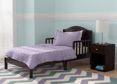 Delta Children Baker Toddler Bed, Dark Chocolate (207), Room View, c1c