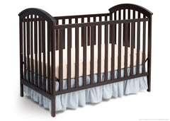 Delta Children Dark Chocolate (207) Arbour 3-in-1 side Crib c2c