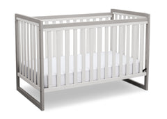 Delta Children White / Grey (066) Urban Classic 3-in-1 Crib, Crib Conversion a4a