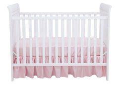 Delta Children White (100) Parkside 3-in-1-Crib, Crib Conversion a1a