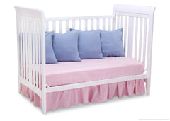 Delta Children White (100) Parkside 3-in-1-Crib, Day Bed Conversion a4a