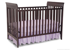Delta Children Dark Chocolate (207) Parkside 3-in-1-Crib, Crib Conversion b2b