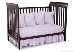 Delta Children Dark Chocolate (207) Parkside 3-in-1-Crib, Day Bed Conversion b4b