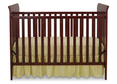 Delta Children Cabernet (648) Parkside 3-in-1-Crib, Crib Conversion c1c