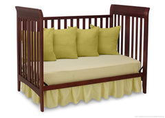 Delta Children Cabernet (648) Parkside 3-in-1-Crib, Day Bed Conversion c4c