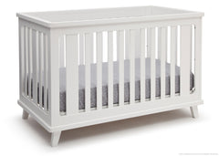 Delta Children White (100) Ava 3-in-1 Crib a3a