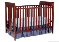 Delta Children Black Cherry Espresso (607) Bayside 3-in-1 Crib a2a