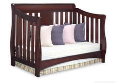 Delta Children Black Cherry Espresso (607) Oberon 4-in-1 Crib, Day Bed Conversion a4a