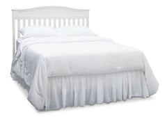 Delta Children White (100) Larkin 4-in-1 Crib, Full-Size Conversion a7a