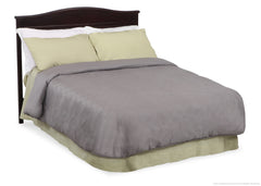 Delta Children Dark Chocolate (207) Larkin 4-in-1 Crib, Full-Size Conversion b5b