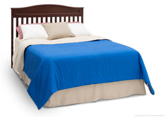 Delta Children Black Cherry Espresso (607) Larkin 4-in-1 Crib, Full-Size Bed Conversion d5d