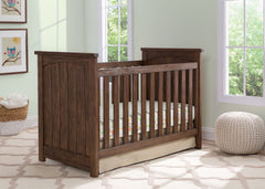 Serta Rustic Oak (229) Northbrook 3-in-1 Crib Hangtag View b1b