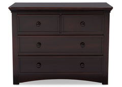Serta Dark Chocolate (207) 4 Drawer Dresser Front Facing View c1c