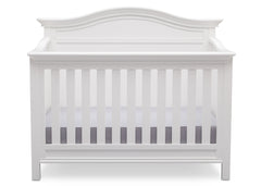 Serta Bianca (130) Bethpage 4-in-1 Crib, Front View with Crib Conversion b3b