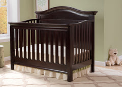 Serta Dark Chocolate (207) Bethpage 4-in-1 Crib, Hangtag View c2c