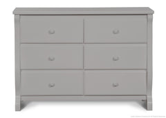 Delta Children Grey (026) Canton / Eclipse Dresser Front View b1b