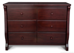 Delta Children Espresso Cherry (205) Canton / Eclipse Dresser Front View d1d