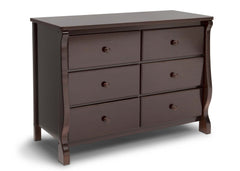 Delta Children Dark Chocolate (207) Canton / Eclipse Dresser Side View e1e
