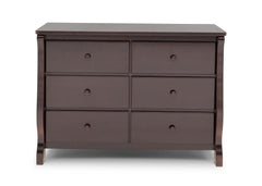 Delta Children Dark Chocolate (207) Canton / Eclipse Dresser Front View e2e