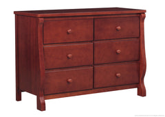 Delta Children Cabernet (648) Canton / Eclipse Dresser Side View f2f
