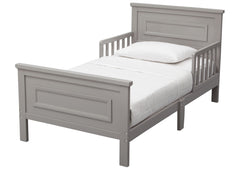 Delta Children Grey (026) Next Steps Toddler Bed, Left Side View a3a